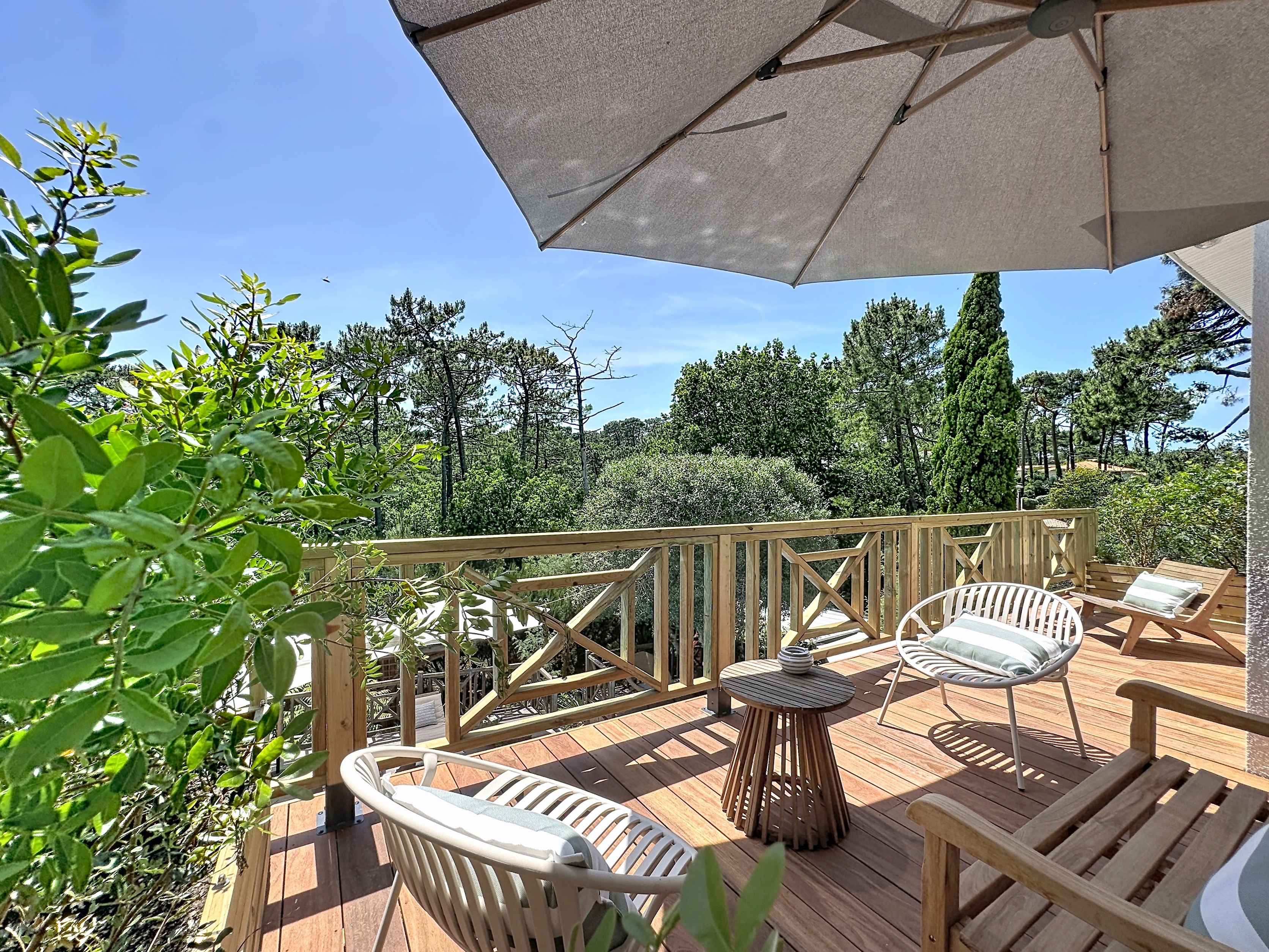 Terrasse du haut