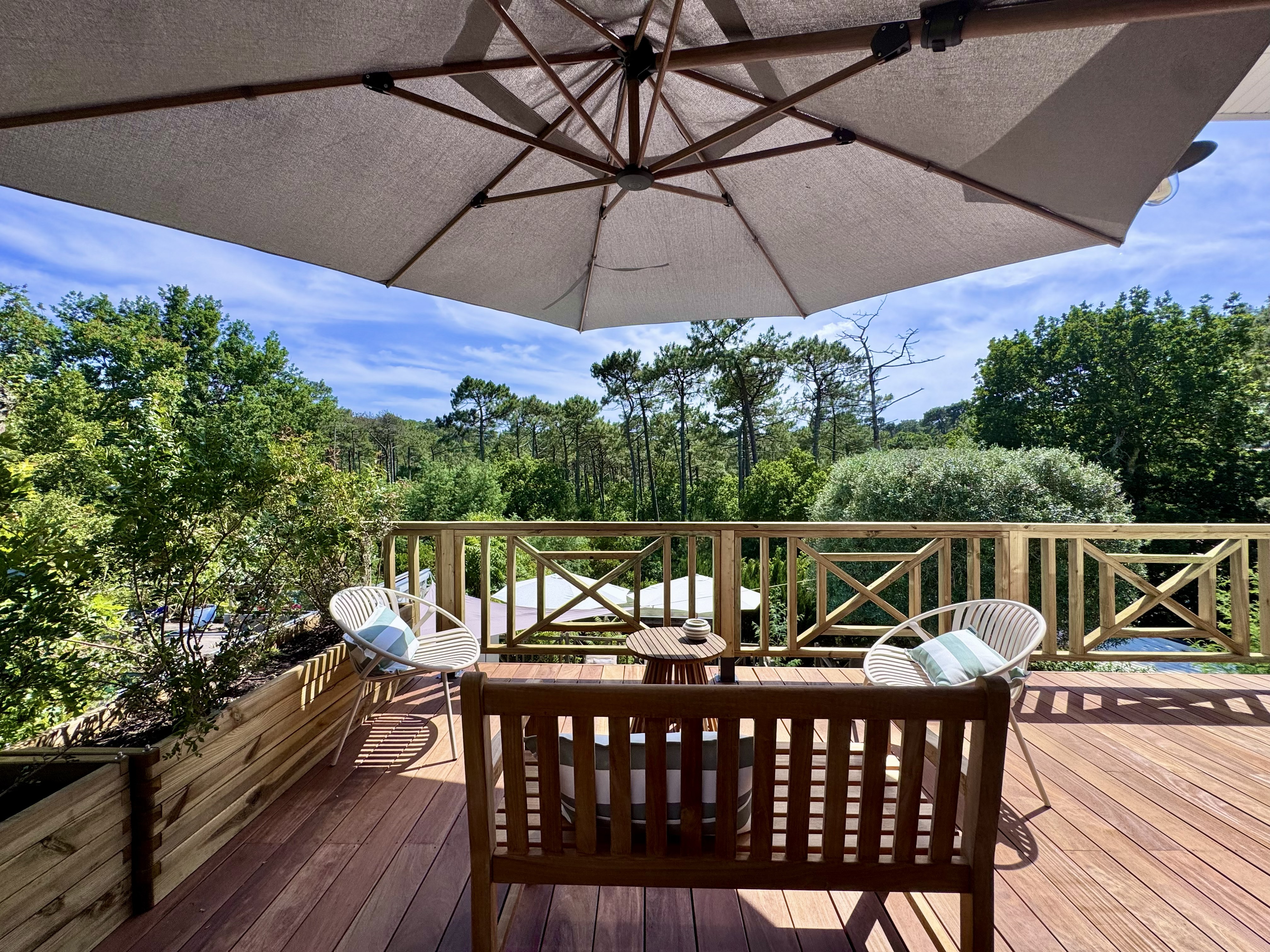 Terrasse haute